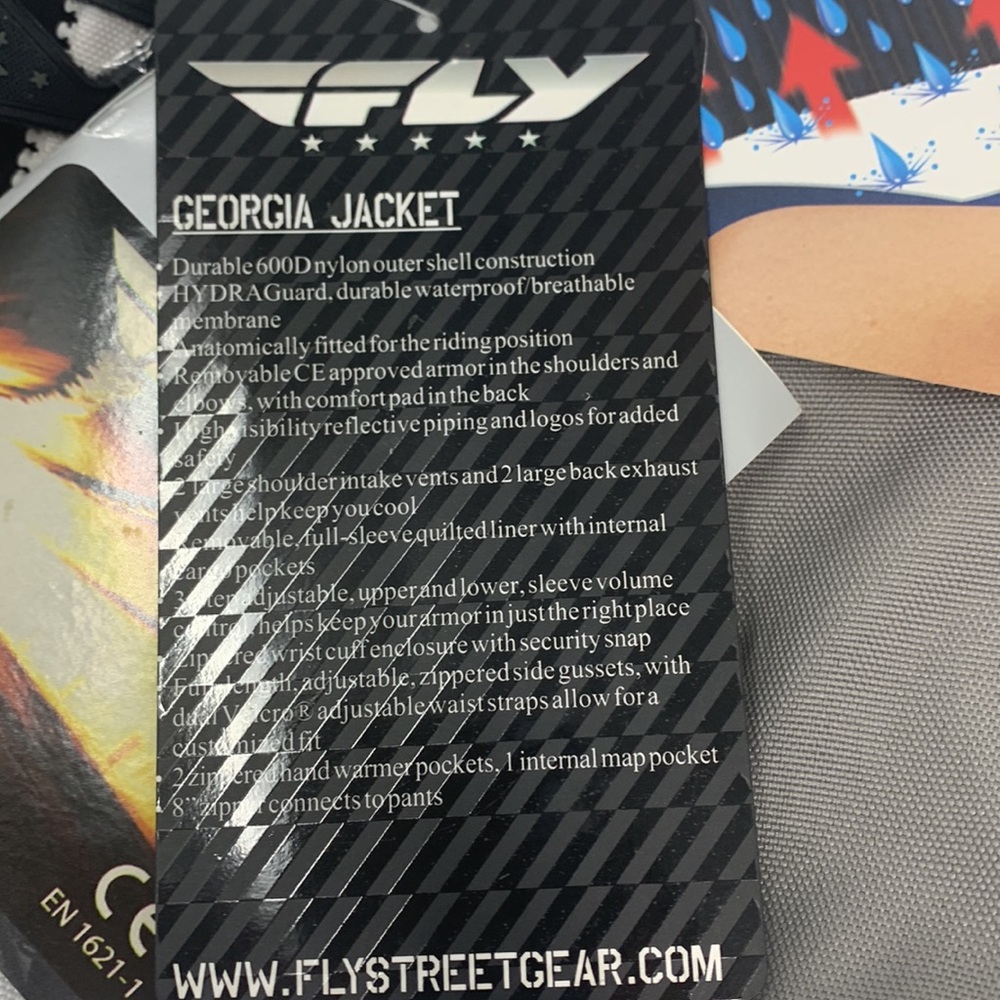 Fly street wear motorcycle jacket size 7-8. - Picture 12 of 16